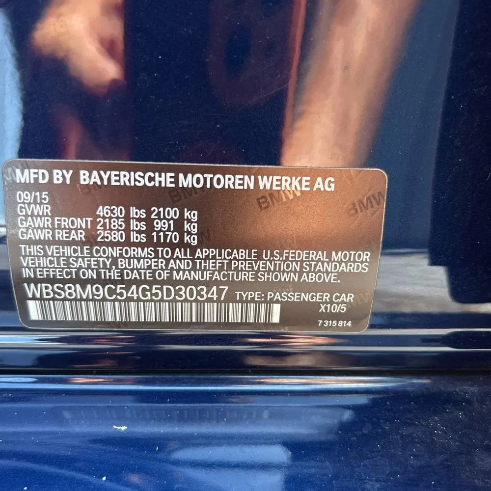 2016 BMW M3 Base