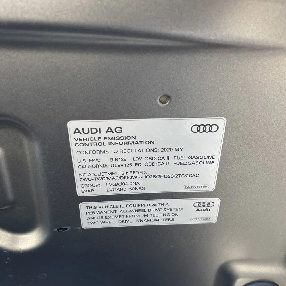 2020 Audi S8