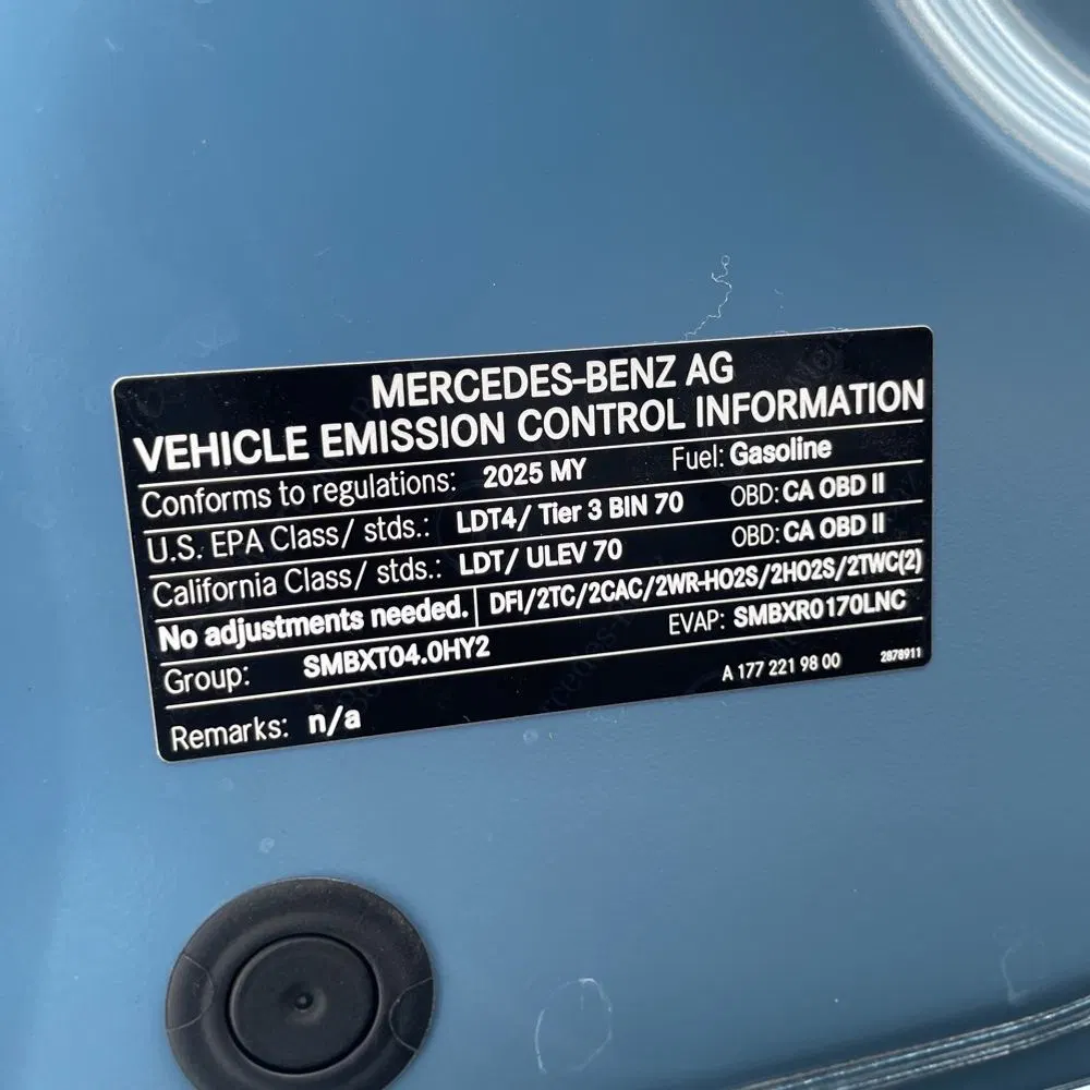 2025 Mercedes-Benz G-Class AMG G 63