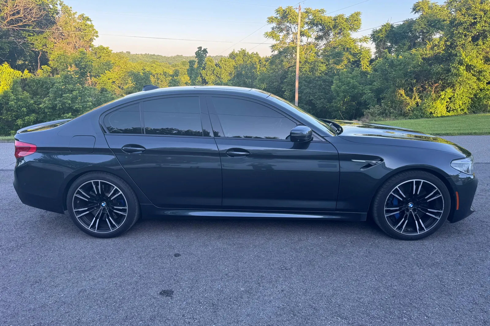 2020 BMW M5 - 600-hp Twin-Turbo V8, Singapore Gray Metallic, AWD, Unmodified