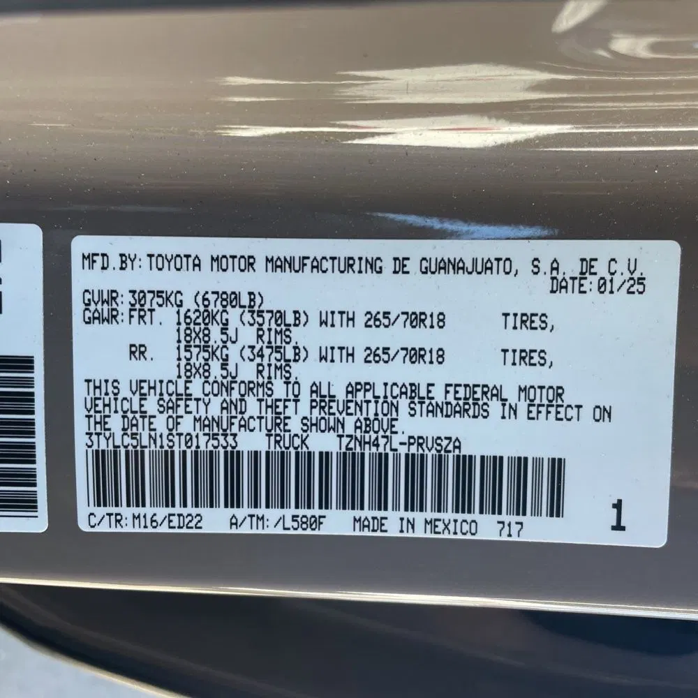 2025 Toyota Tacoma TRD Pro HV