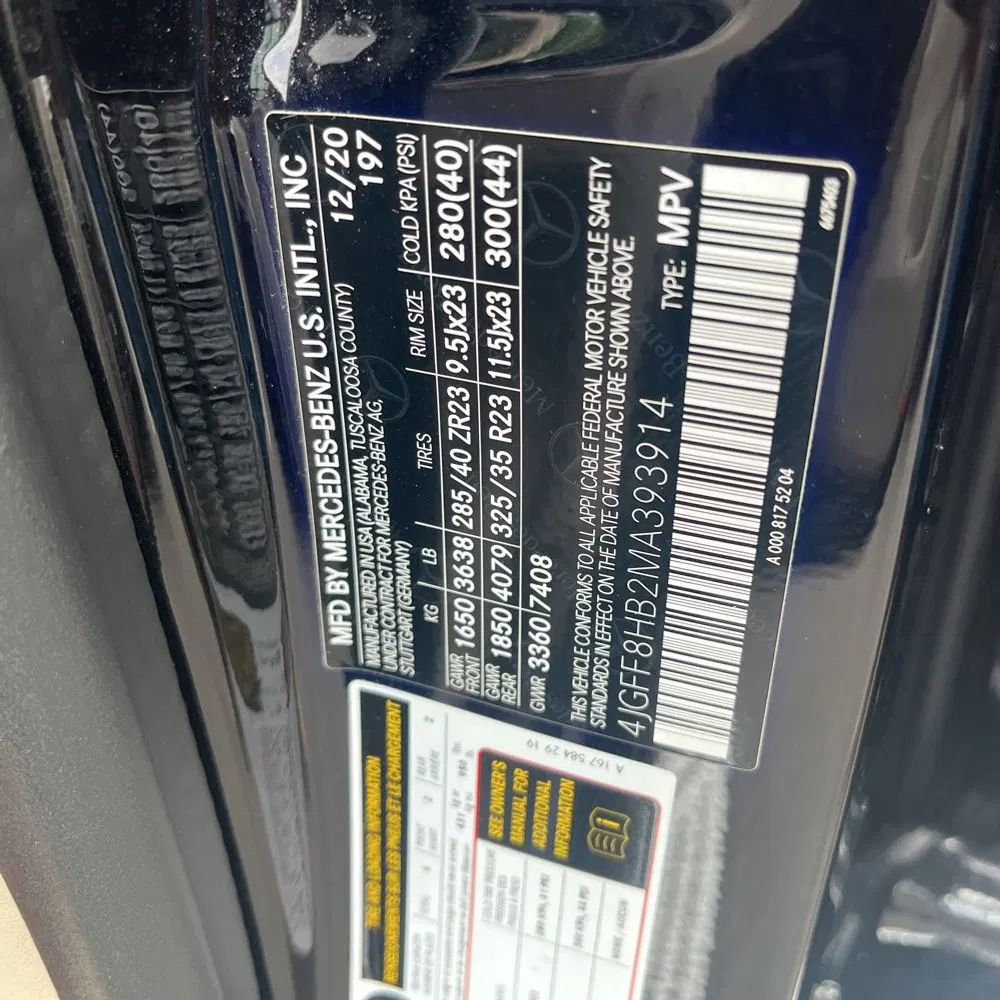 2021 Mercedes-Benz GLS Mercedes-Maybach GLS 600 4MATIC