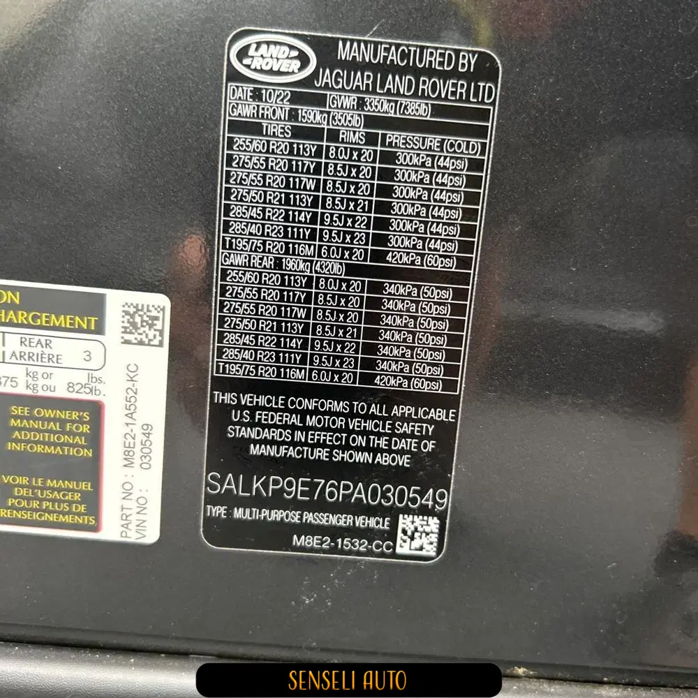 2023 Land Rover Range Rover P530 SE