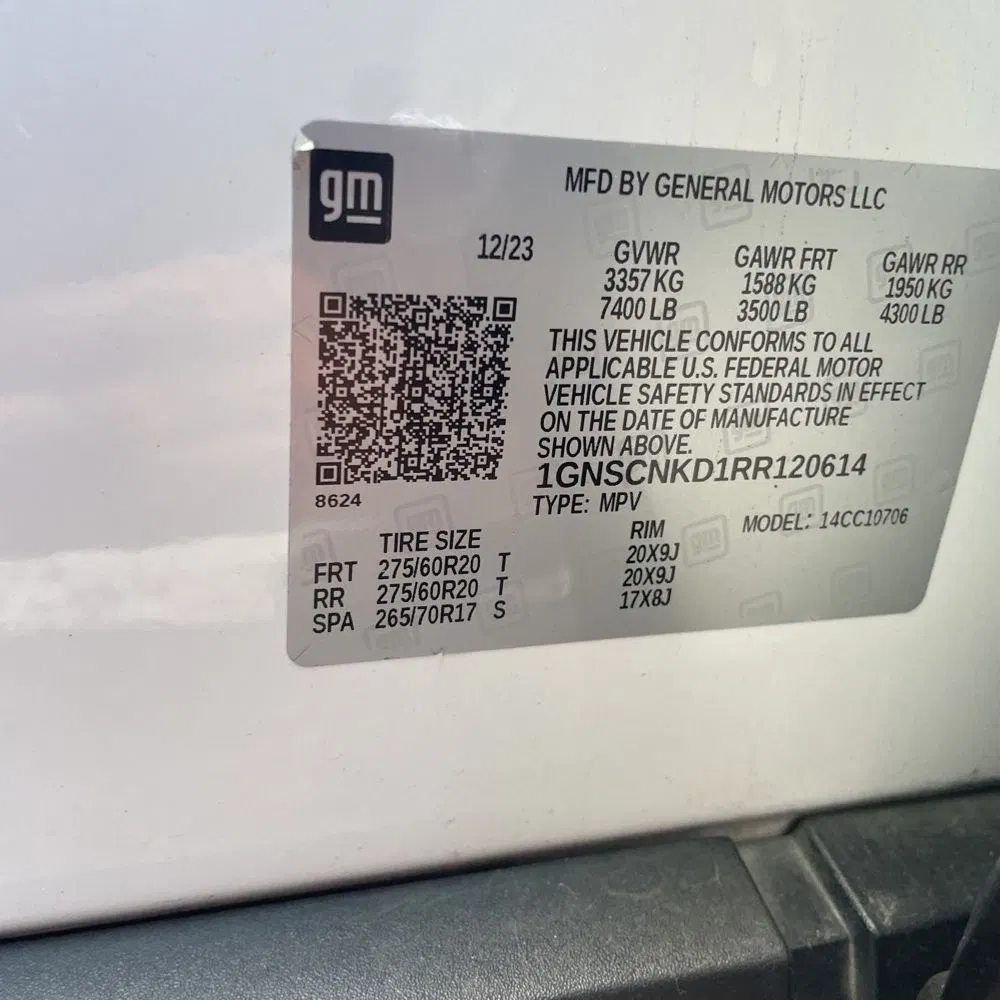2024 Chevrolet Tahoe LT