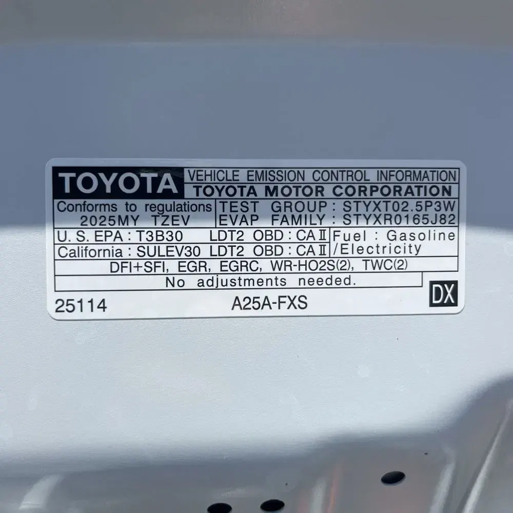 2025 Toyota RAV4 Plug-in Hybrid XSE