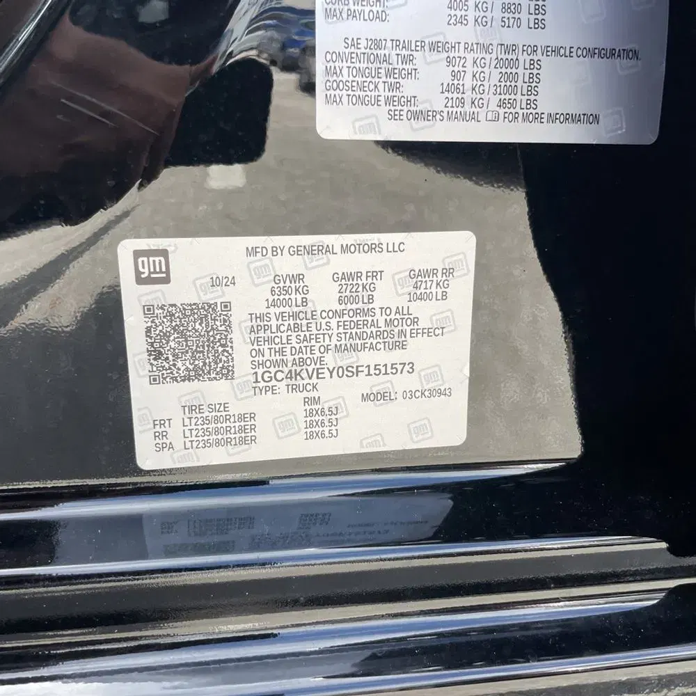 2025 Chevrolet Silverado 3500HD High Country