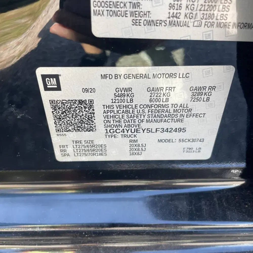2020 Chevrolet Silverado 3500HD LTZ