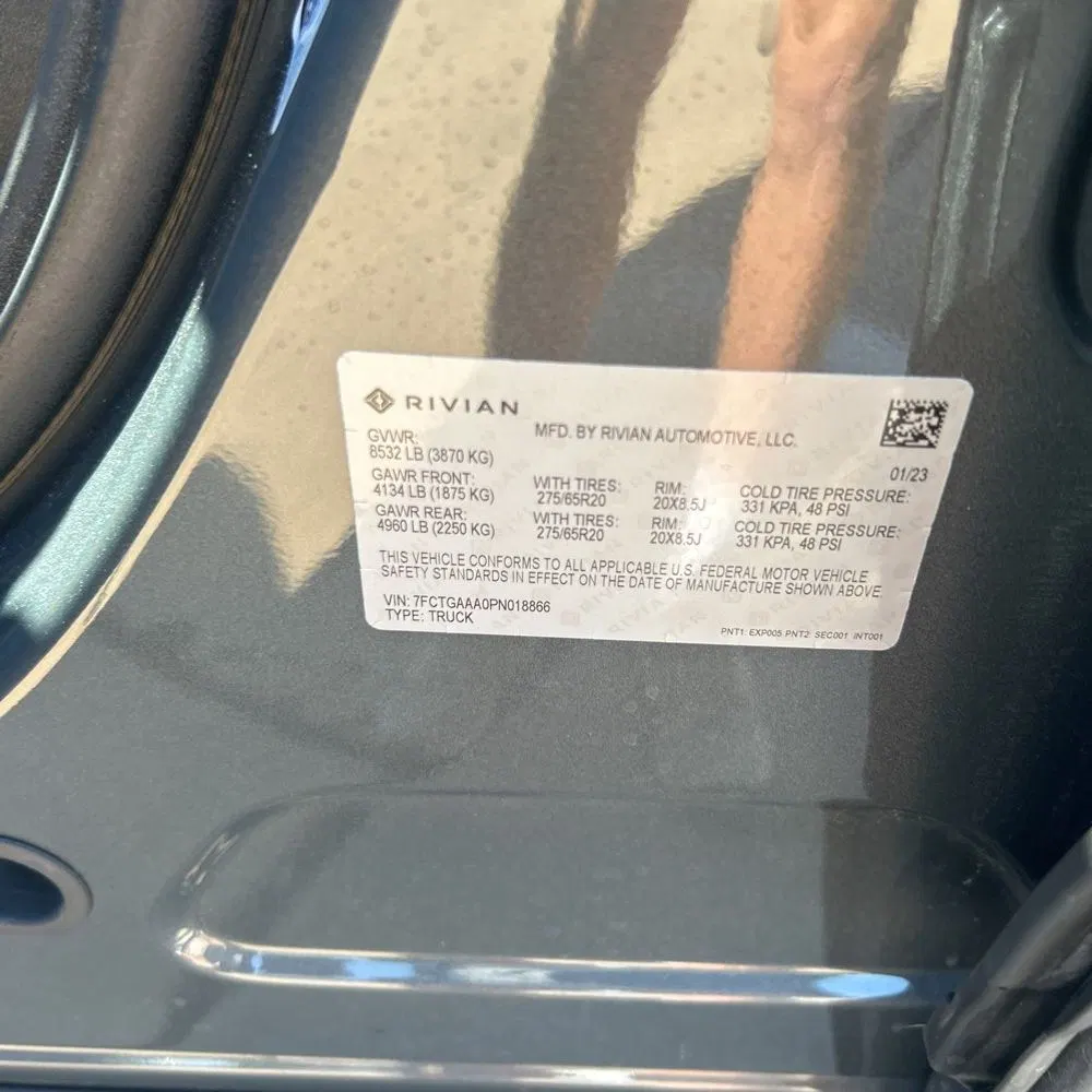 2023 Rivian R1T Adventure Quad-Motor