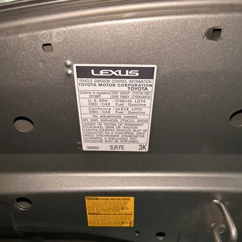 2018 Lexus LX 570 Two-Row