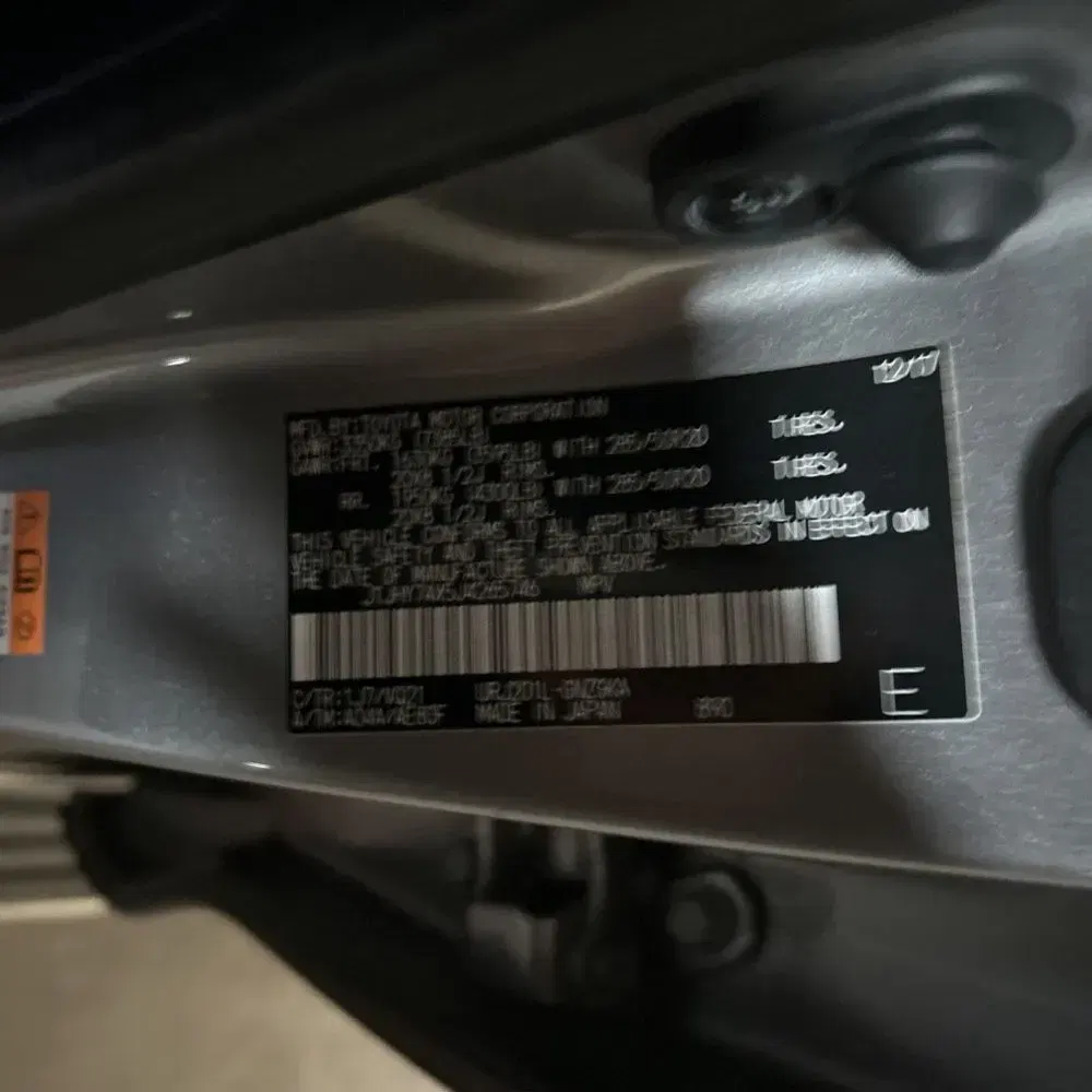 2018 Lexus LX 570 Two-Row