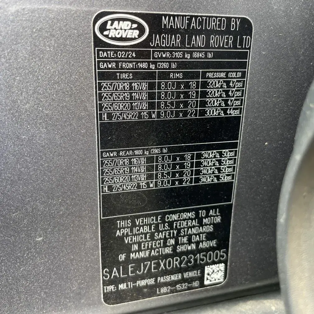 2024 Land Rover Defender 110 S P300