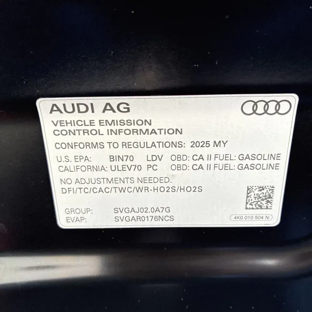 2025 Audi A6 Premium Plus 45