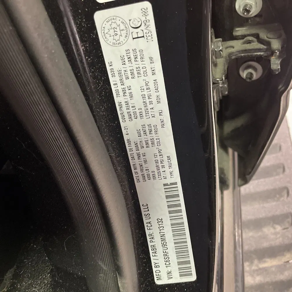 2021 Ram 1500 TRX