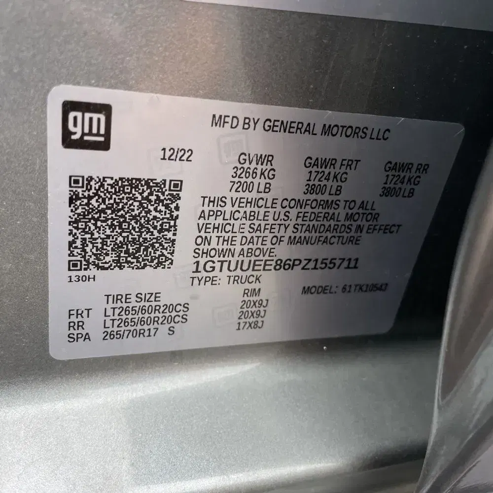 2023 GMC Sierra 1500 AT4