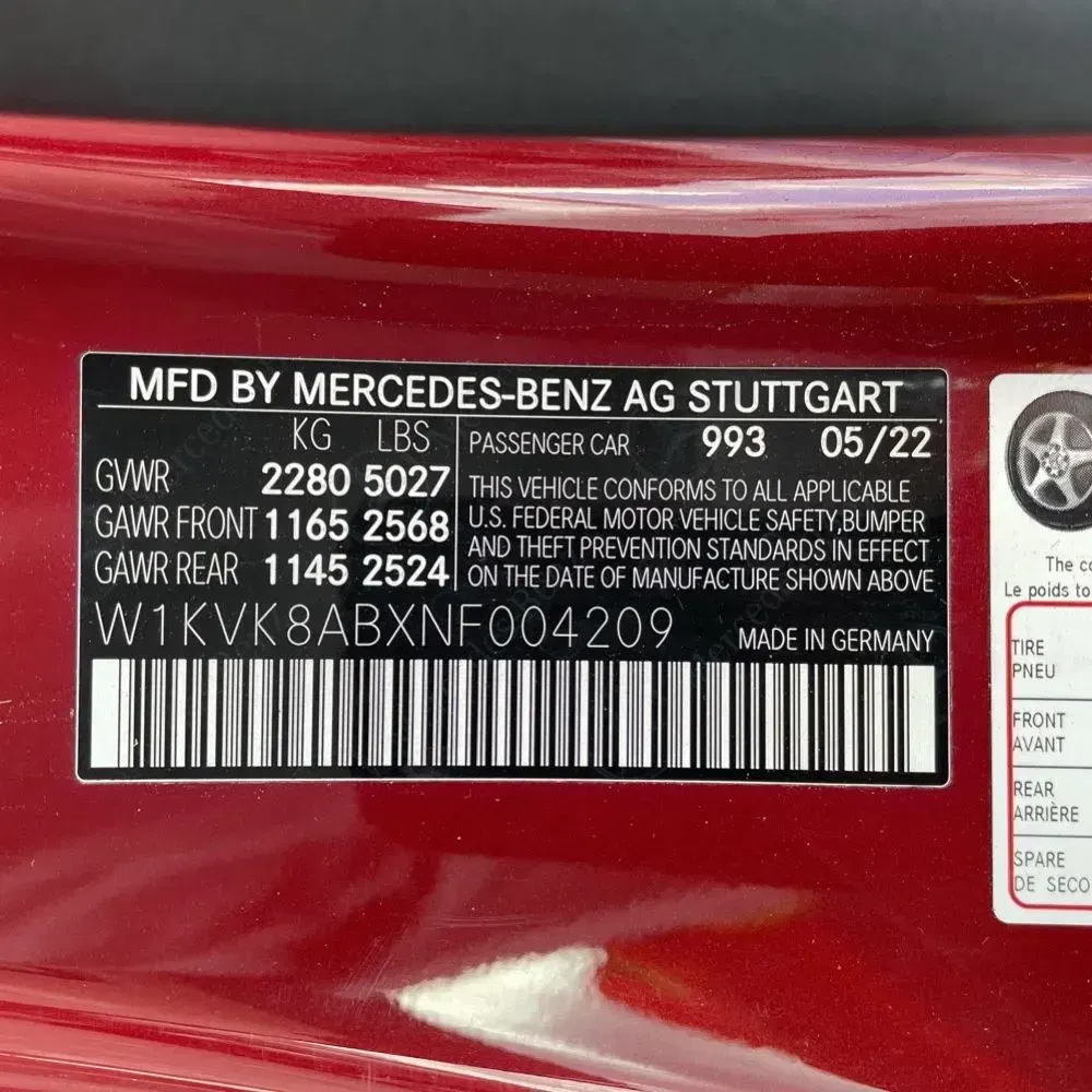 2022 Mercedes-Benz SL-Class AMG SL 55