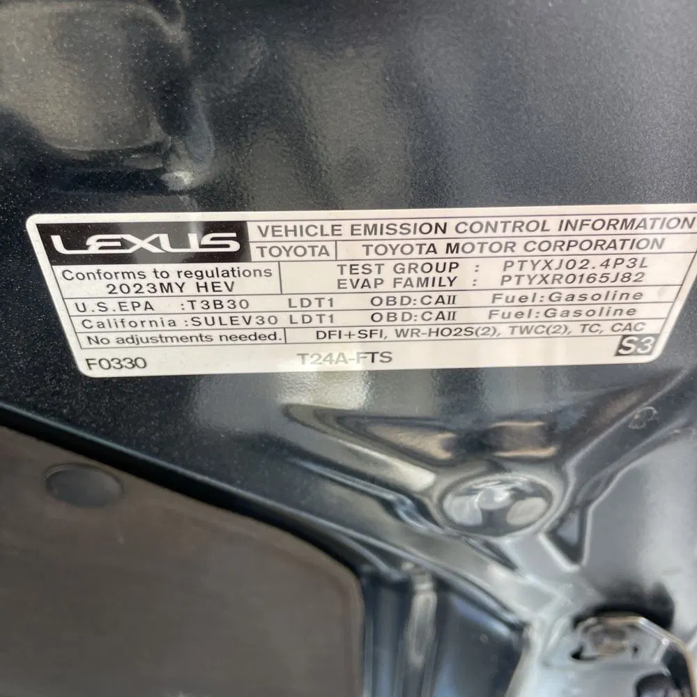 2023 Lexus RX 500h F SPORT Performance