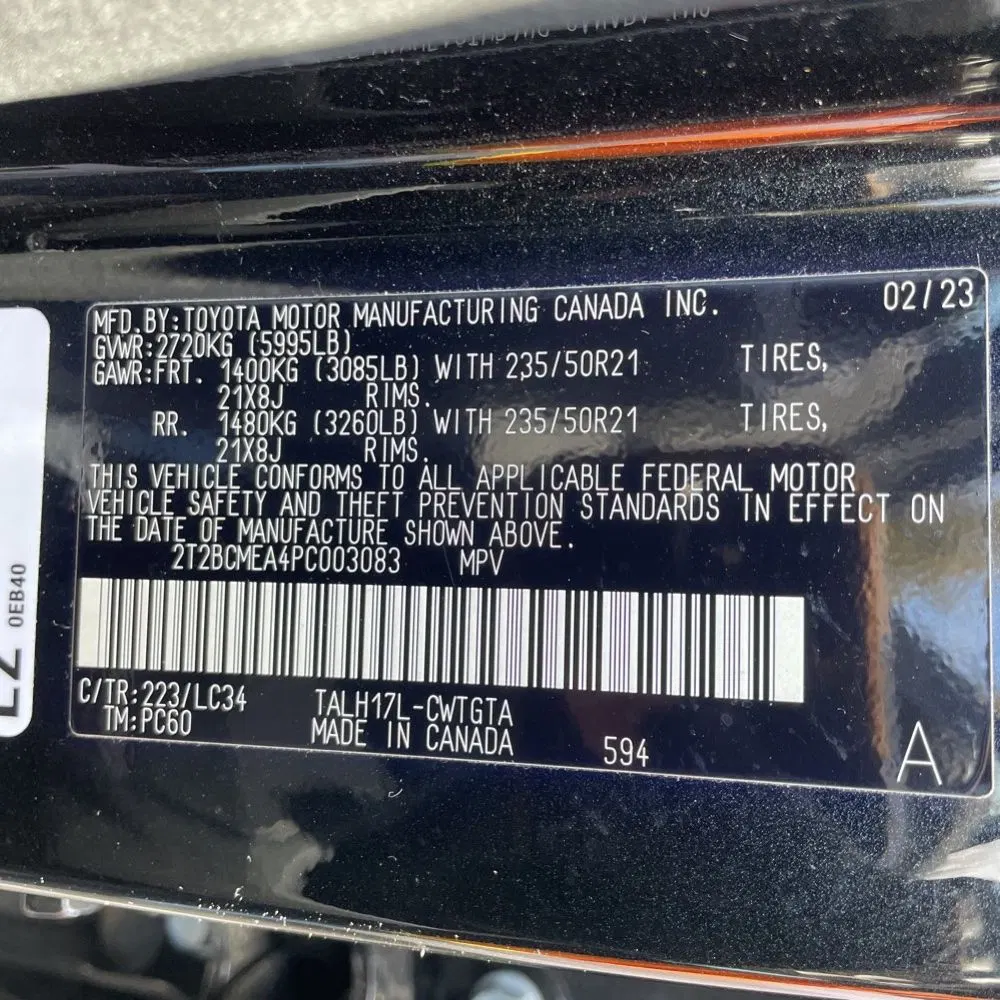 2023 Lexus RX 500h F SPORT Performance