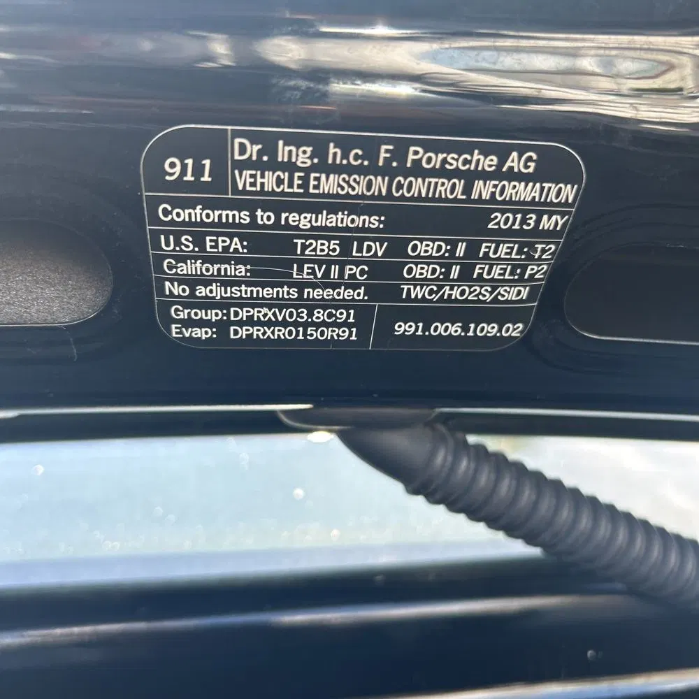 2013 Porsche 911 Carrera