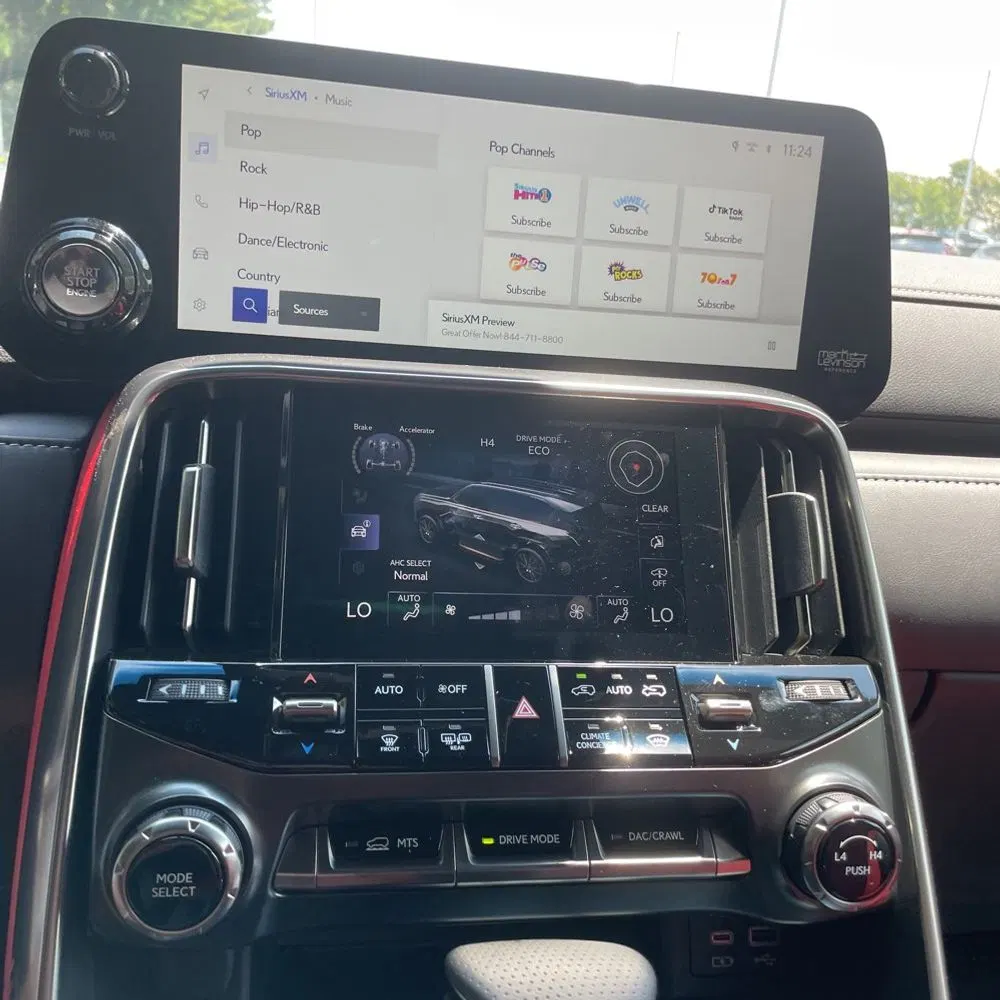 2024 Lexus LX 600 F SPORT Handling
