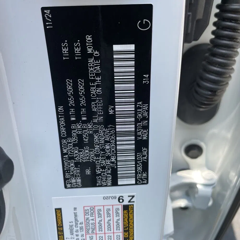 2024 Lexus LX 600 F SPORT Handling