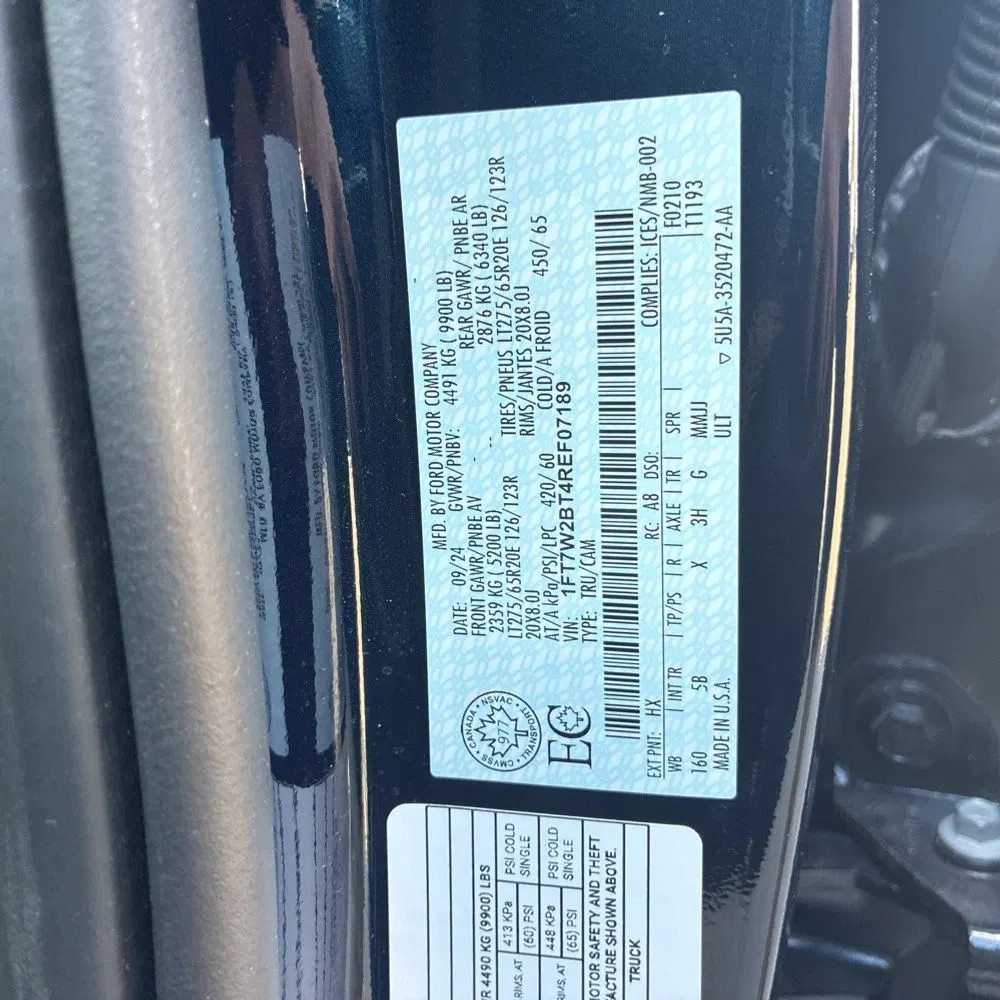 2024 Ford F250 S/D Lariat