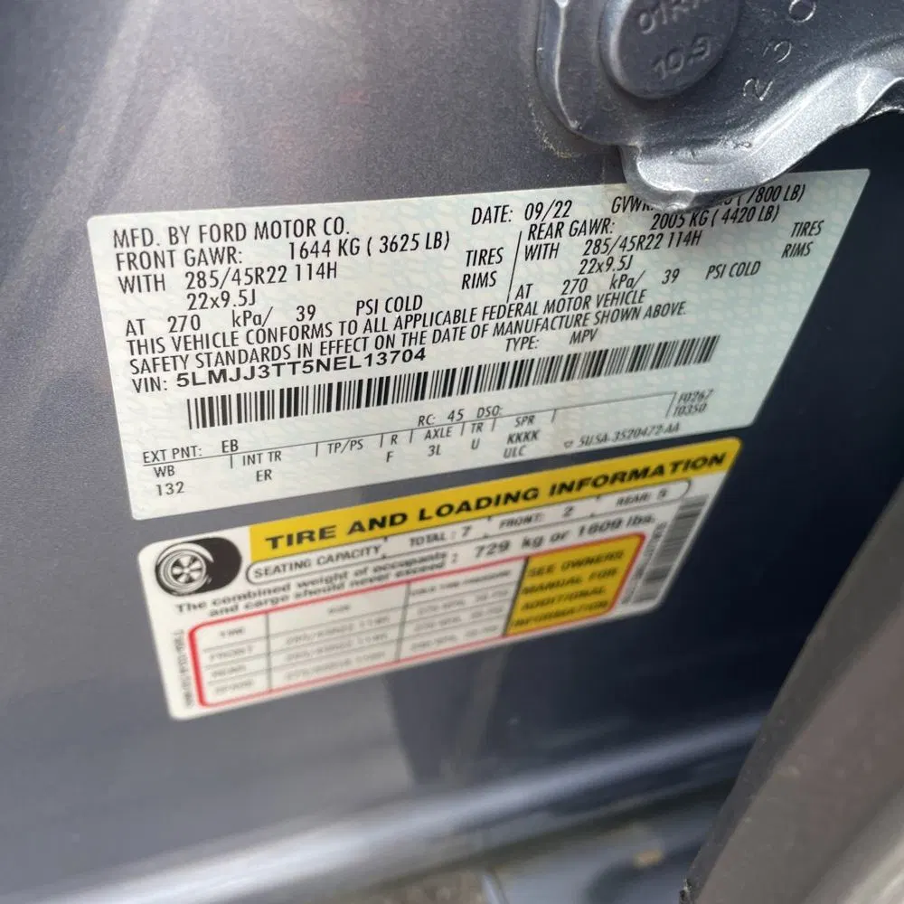 2022 Lincoln Navigator L Black Label