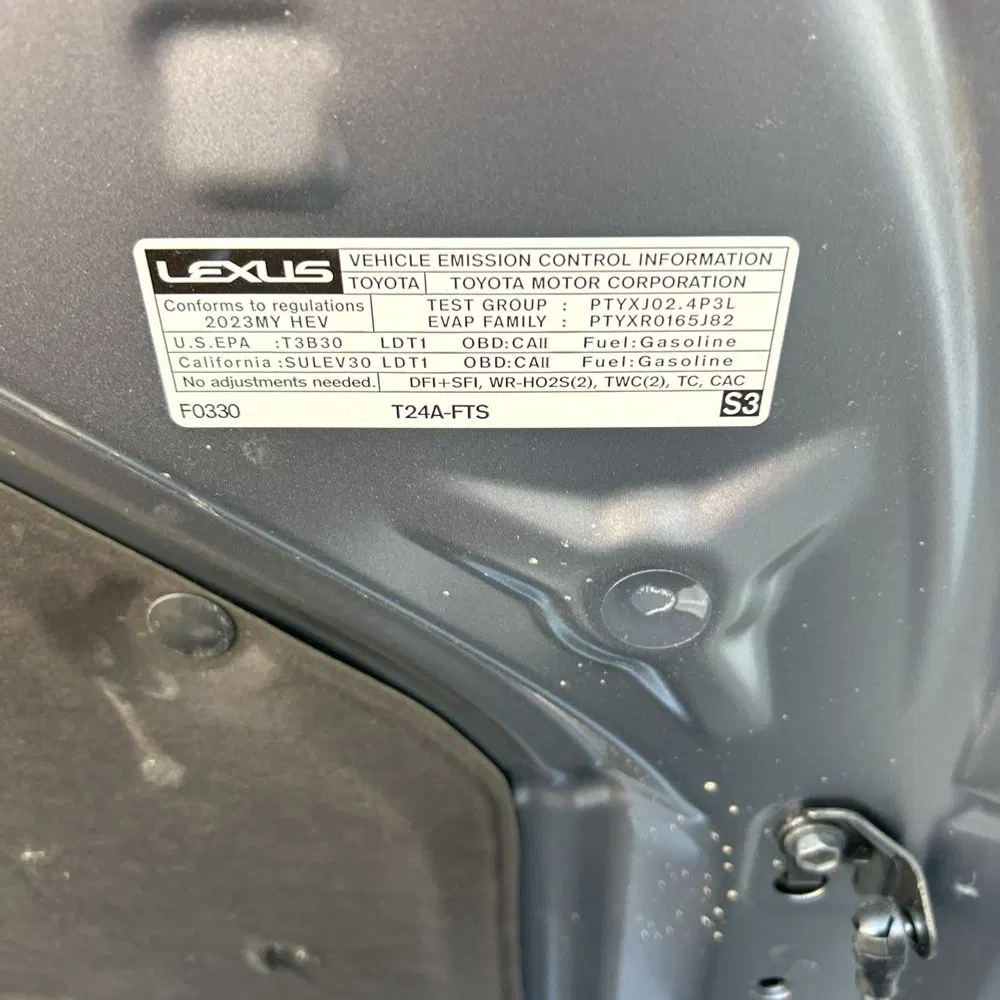 2023 Lexus RX 500h F SPORT Performance