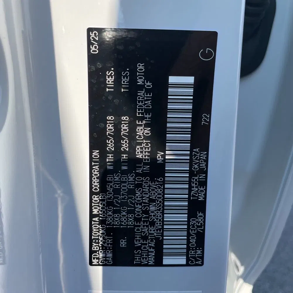 2025 Toyota 4Runner TRD Pro HV