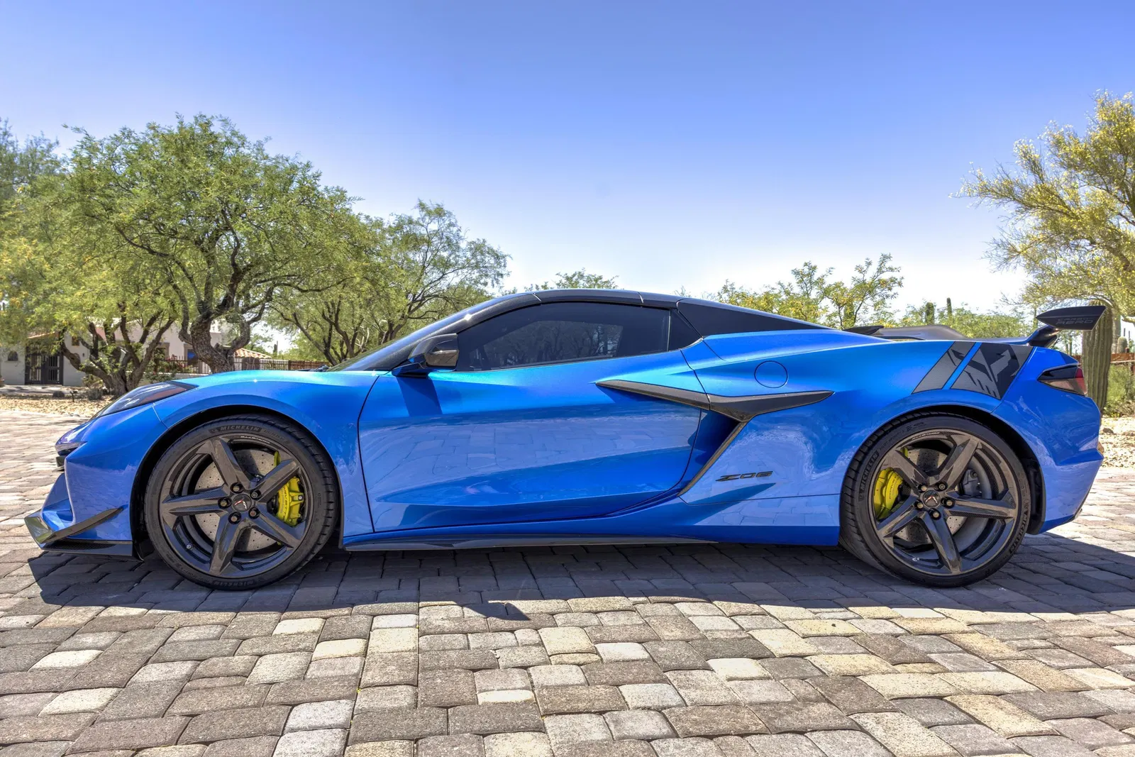 2024 Chevrolet Corvette Z06 Convertible 3LZ - ~3,700 Miles, 670-hp V8, Riptide Blue, Z06 Ultimate Performance Package