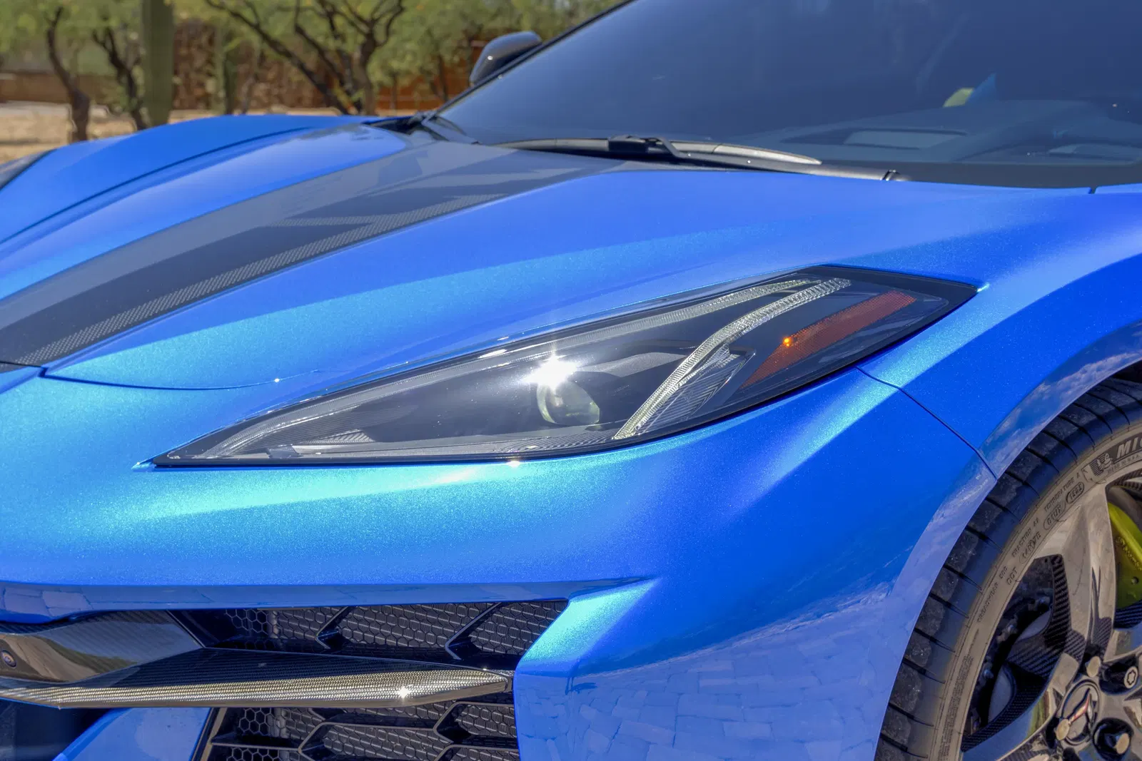 2024 Chevrolet Corvette Z06 Convertible 3LZ - ~3,700 Miles, 670-hp V8, Riptide Blue, Z06 Ultimate Performance Package