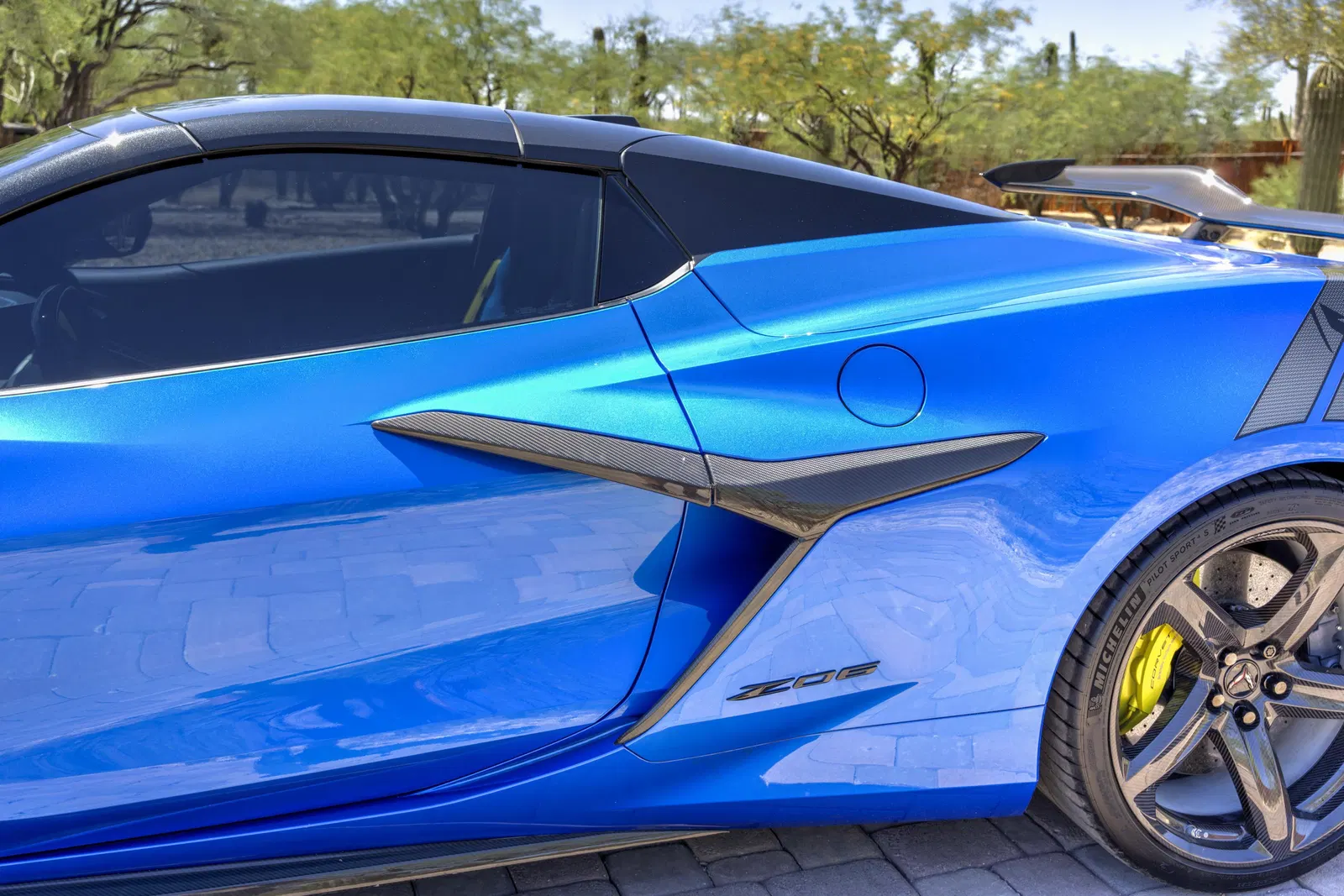 2024 Chevrolet Corvette Z06 Convertible 3LZ - ~3,700 Miles, 670-hp V8, Riptide Blue, Z06 Ultimate Performance Package