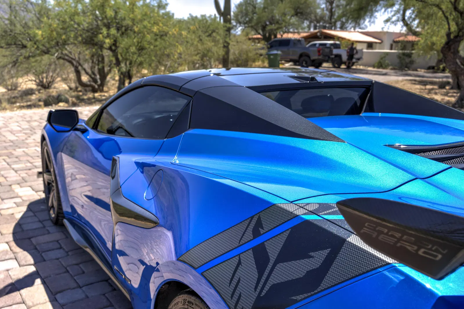 2024 Chevrolet Corvette Z06 Convertible 3LZ - ~3,700 Miles, 670-hp V8, Riptide Blue, Z06 Ultimate Performance Package