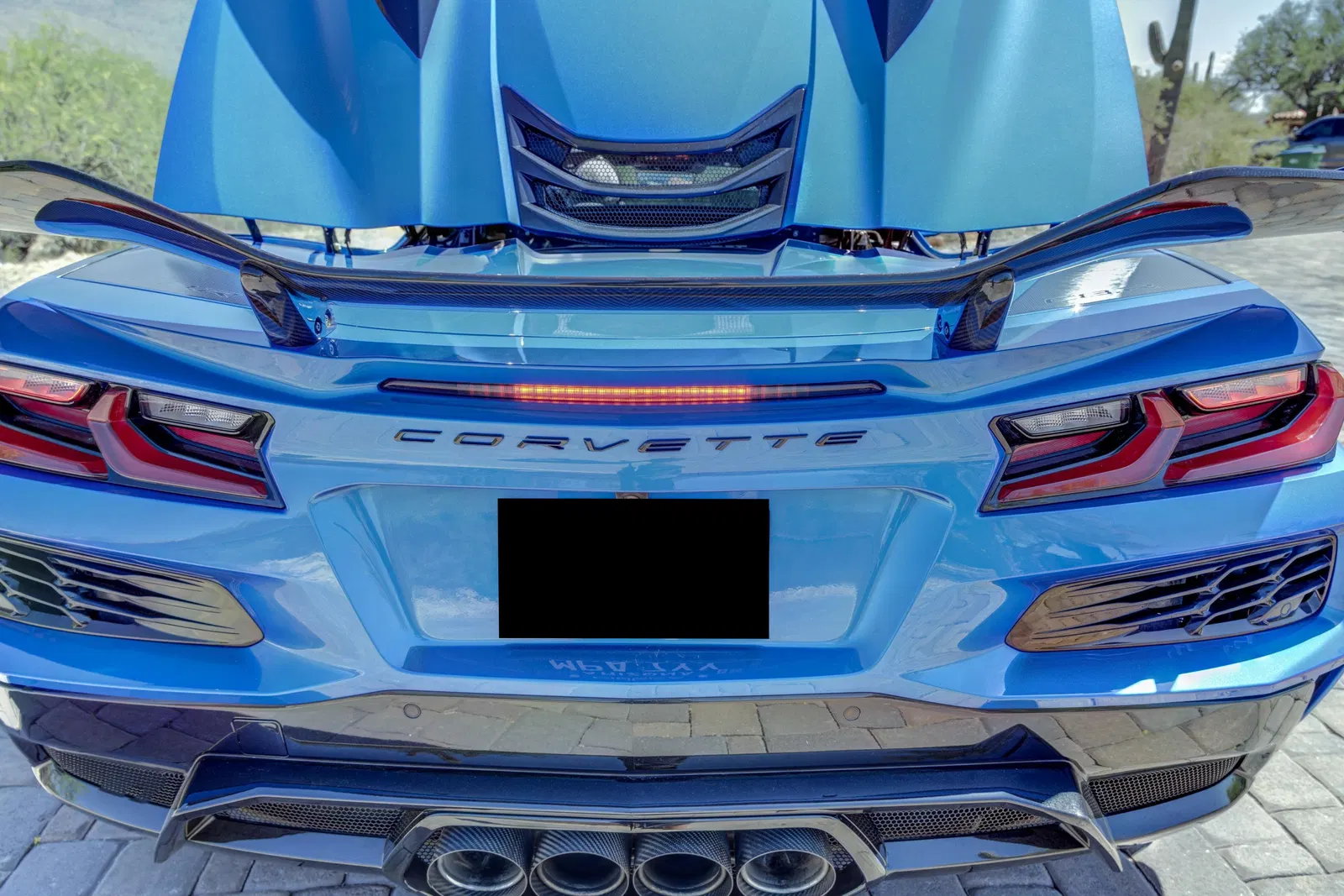 2024 Chevrolet Corvette Z06 Convertible 3LZ - ~3,700 Miles, 670-hp V8, Riptide Blue, Z06 Ultimate Performance Package