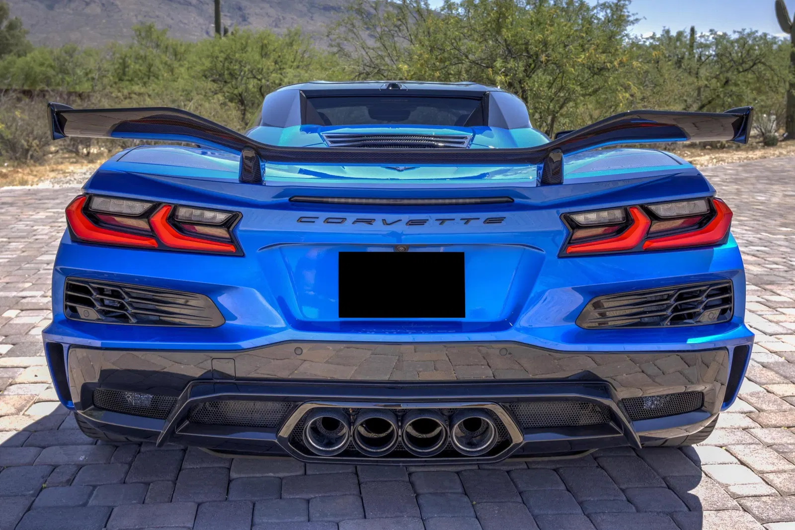 2024 Chevrolet Corvette Z06 Convertible 3LZ - ~3,700 Miles, 670-hp V8, Riptide Blue, Z06 Ultimate Performance Package