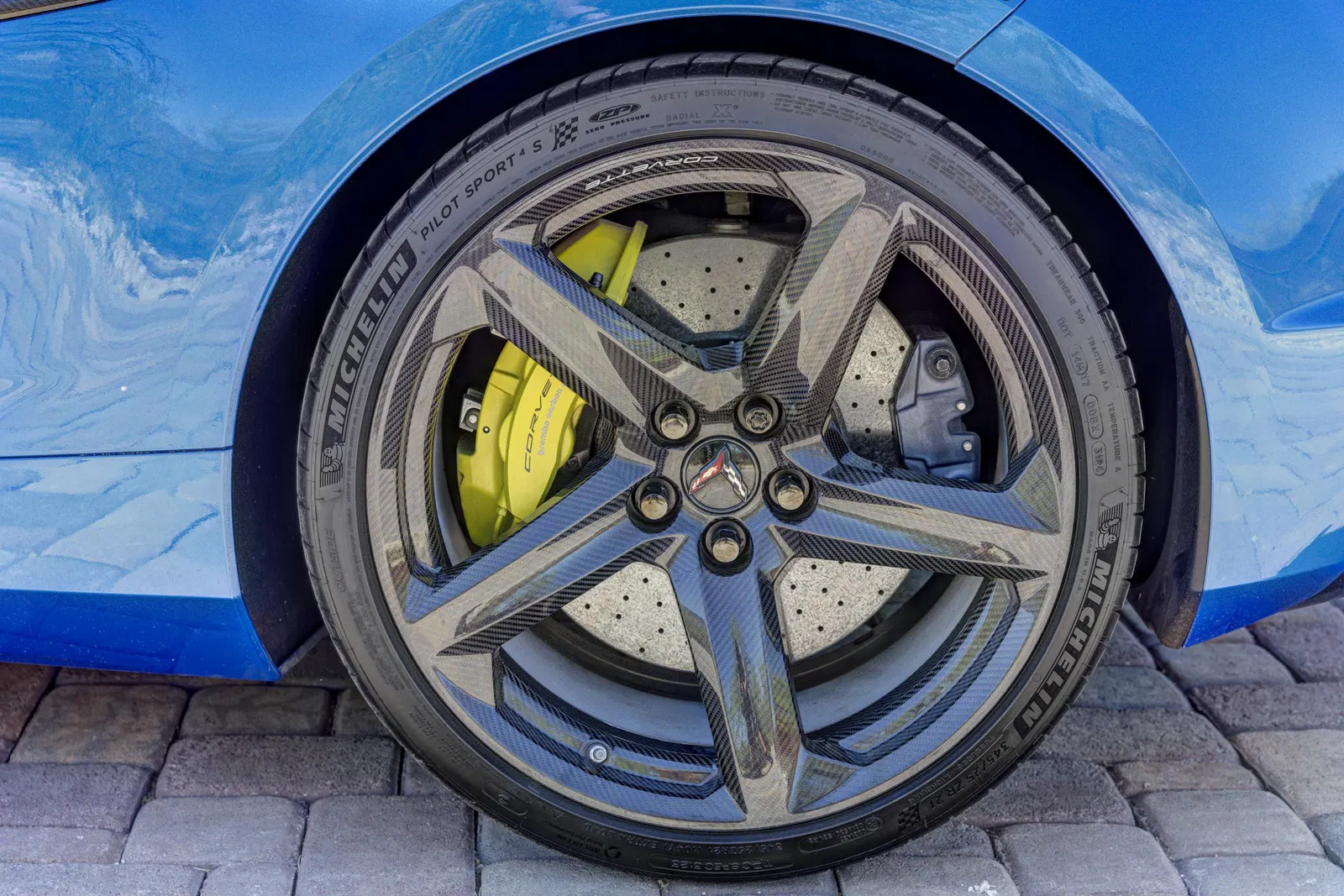 2024 Chevrolet Corvette Z06 Convertible 3LZ - ~3,700 Miles, 670-hp V8, Riptide Blue, Z06 Ultimate Performance Package