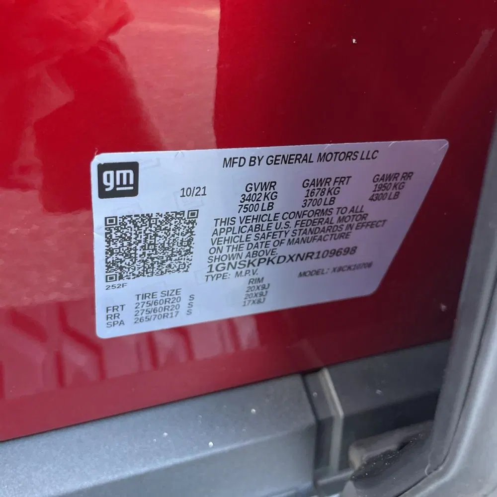 2022 Chevrolet Tahoe Z71