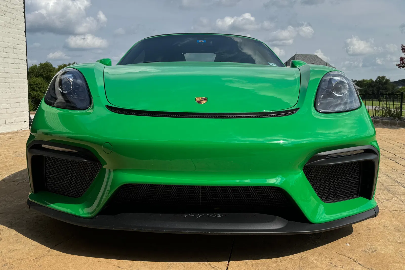 2023 Porsche 718 Boxster Spyder - ~1,600 Miles, DeMan Motorsport 4.5-Liter Flat-6, 6-Speed Manual, Python Green