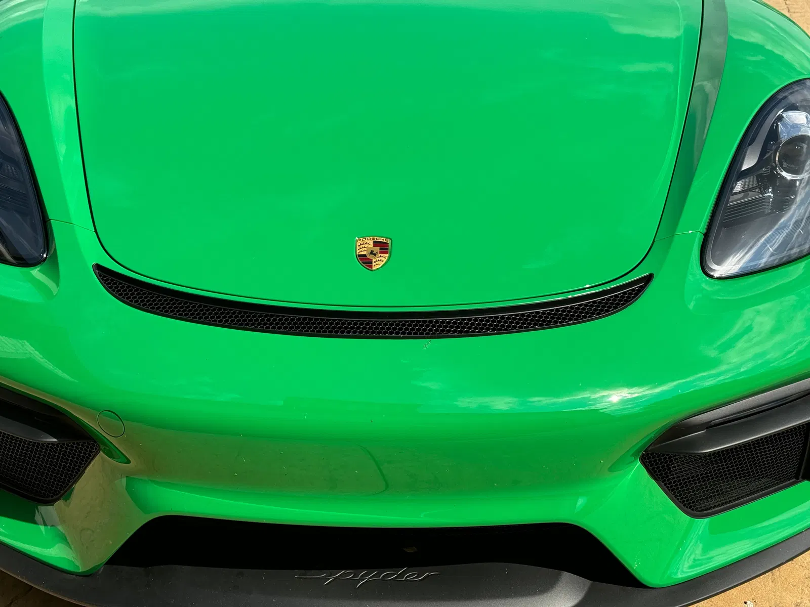 2023 Porsche 718 Boxster Spyder - ~1,600 Miles, DeMan Motorsport 4.5-Liter Flat-6, 6-Speed Manual, Python Green