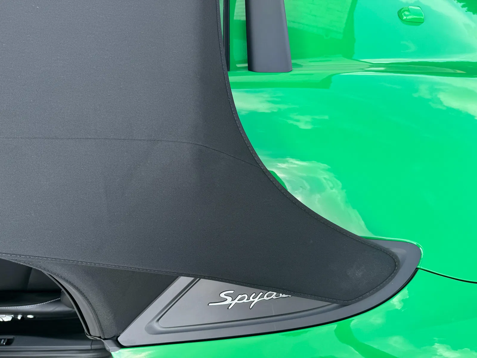 2023 Porsche 718 Boxster Spyder - ~1,600 Miles, DeMan Motorsport 4.5-Liter Flat-6, 6-Speed Manual, Python Green