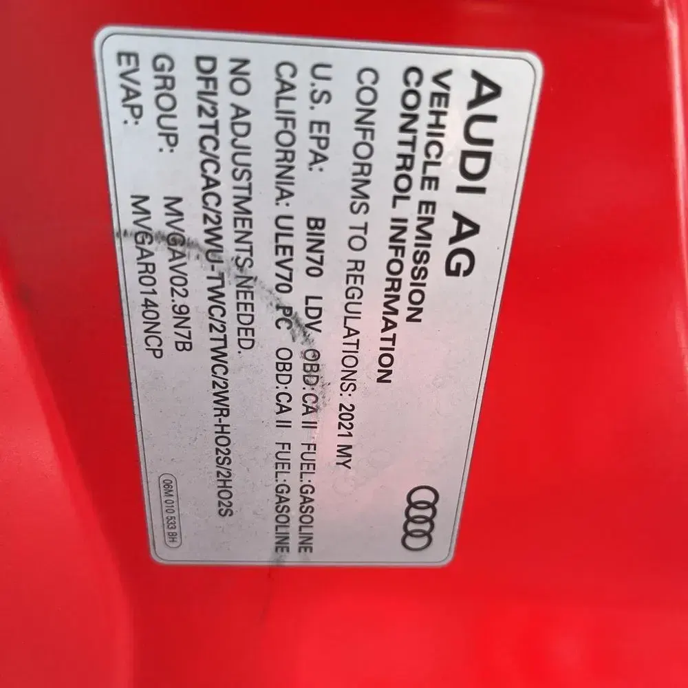 2021 Audi RS 5