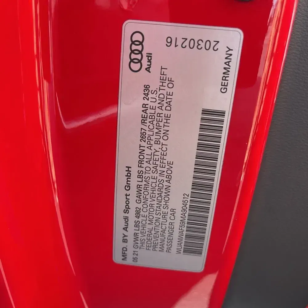 2021 Audi RS 5