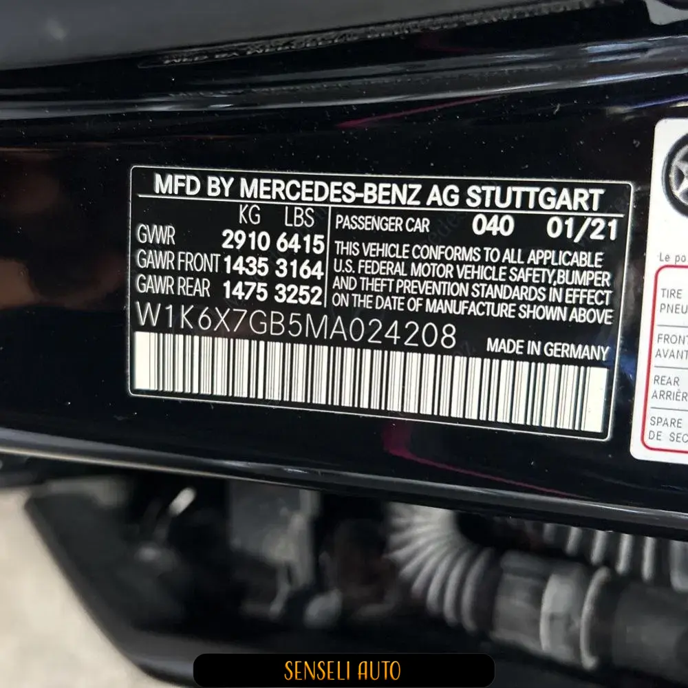 2021 Mercedes-Benz S-Class Mercedes-Maybach S 580 4MATIC