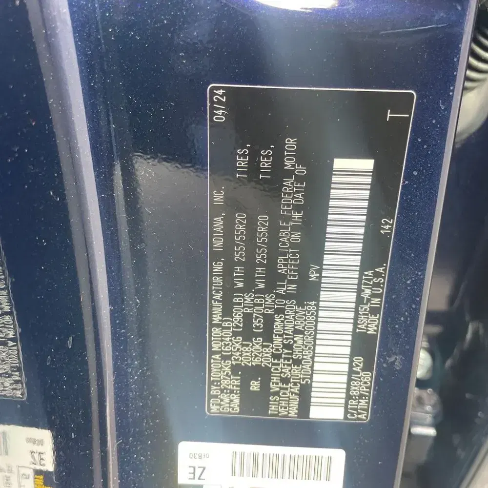2024 Toyota Grand Highlander Hybrid MAX Platinum