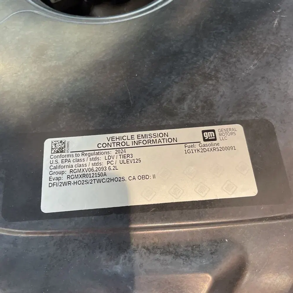 2024 Chevrolet Corvette E-Ray