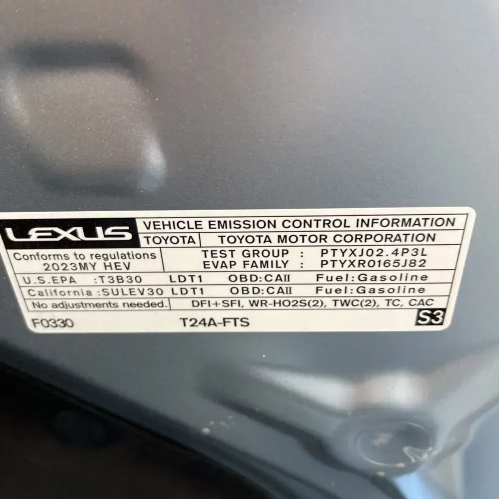 2023 Lexus RX 500h F SPORT Performance