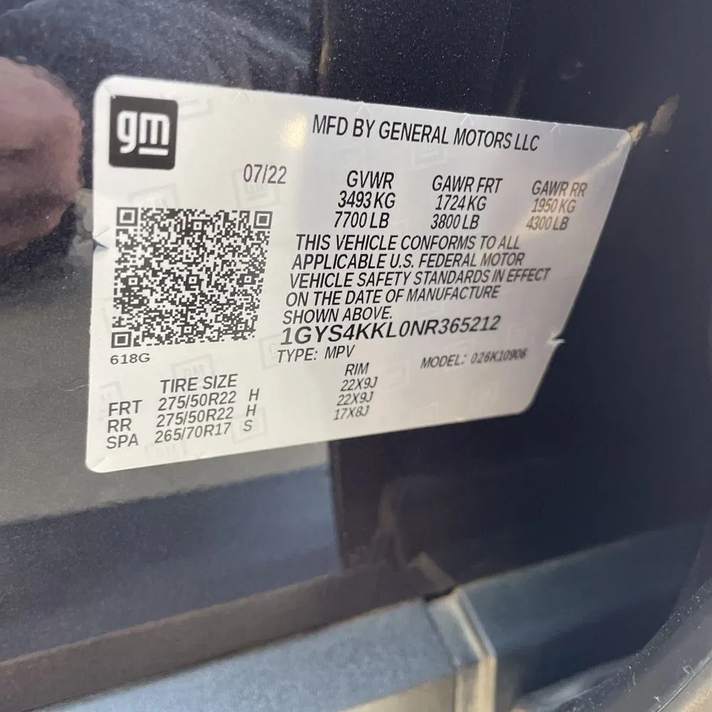 2022 Cadillac Escalade ESV Premium Luxury