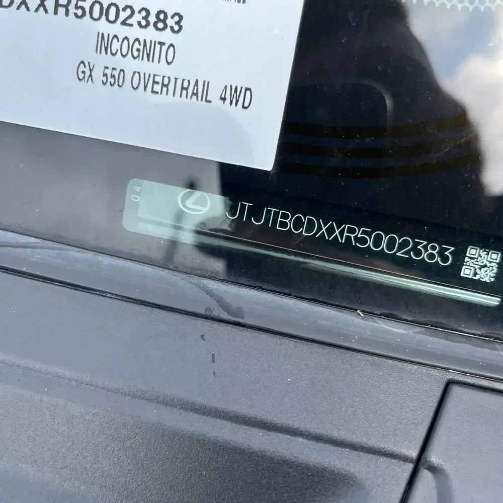2024 Lexus GX 550 Overtrail