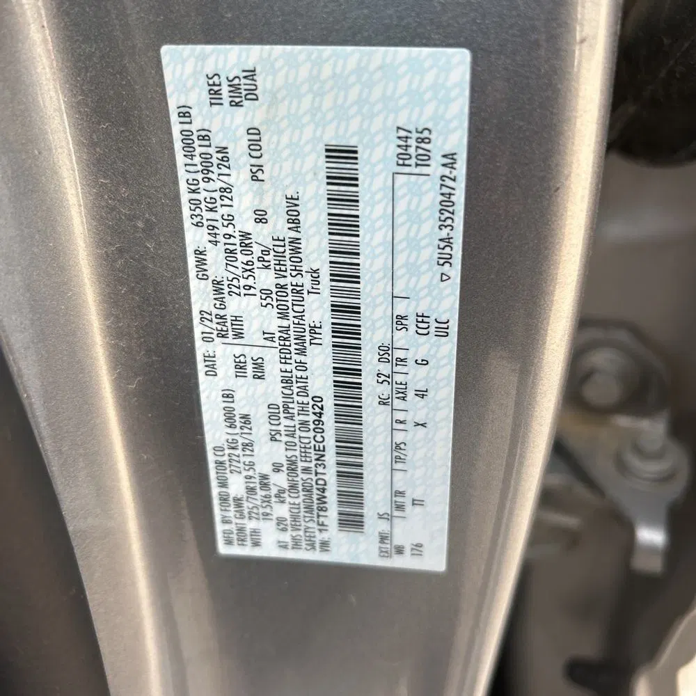 2022 Ford F-450 Super Duty Limited