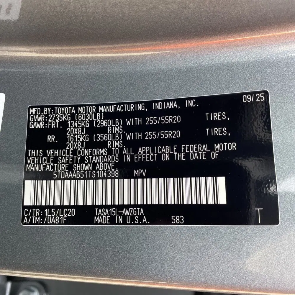 2026 Toyota Grand Highlander Limited
