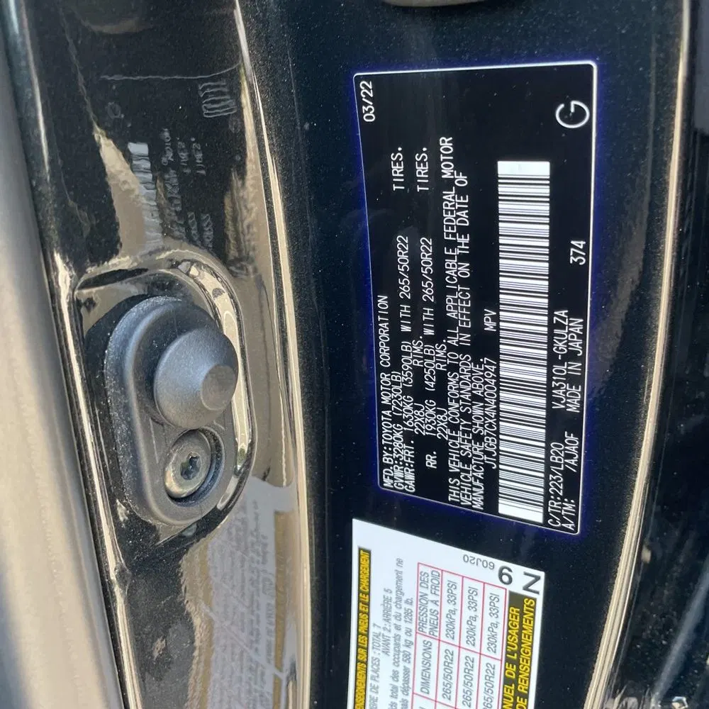 2022 Lexus LX 600 Luxury